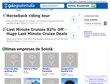 Tablet Screenshot of guia-solola.guiaguatemala.com.gt